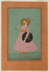 Porträt von Maharaja Bakhat Singh, frühes 19. Jahrhundert