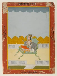 Porträt von Phul Kaur von Jaipur