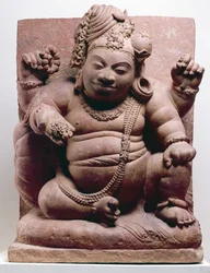 Siva als Zwerg, Mansar-Kultur, 500 n. Chr.