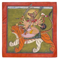 Die Ebergesichtige Göttin, Varahi, ca. 1660-70