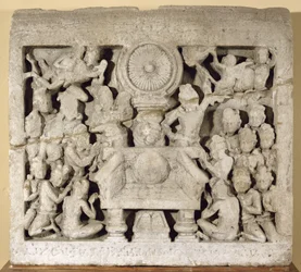 Die Verehrung der buddhistischen Symbole, Amaravati