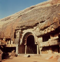 Ansicht der Höhle 12