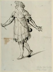 Ein Druide, ca. 1638