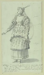 Chloris: Endskizze für Henrietta Maria, ca. 1631