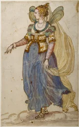 Dame in Maskerade