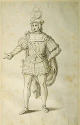 Jugend im antiken britischen Kostüm, ca. 1611