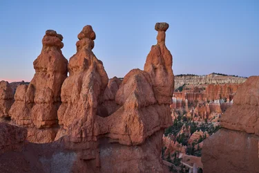Eine Landschaft im Bryce-Canyon-Nationalpark, Utah, 2020
