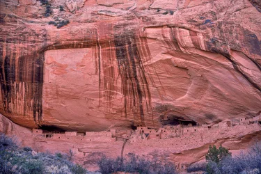 Maiskolben, Überreste der letzten Mahlzeit dieser Anasazi, verstreut