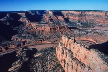 Tsegi Canyon, Heimat der Keet Seel Anasazi Indianer Ruinen im Navajo Indianerreservat
