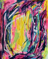 Lebendige Abstrakte Expression