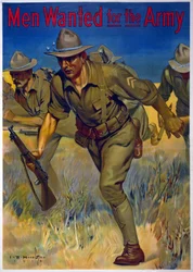 Männer für die Armee gesucht, 1914
