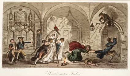 Westminster-Späße, aus The English Spy, veröffentlicht 1824