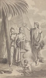 Town and Country Magazine, Frontispiz für Band X von 1778