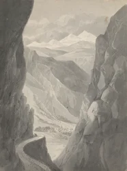 Gemmi-Pass / Abstieg nach Leukerbad (Schweiz)