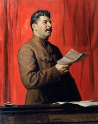 „Porträt von Josef Stalin“, 1933.