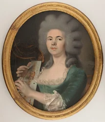 Porträt vermutlich von Rosalie Dugazon (1755-1821), Sängerin