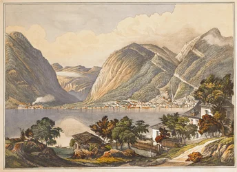 Hallstatt-Gräberfeld, eine Sammlung von Aquarellen aus dem 19. Jahrhundert