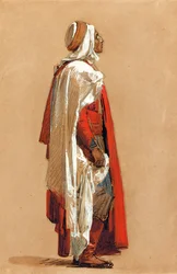 Studie eines Mannes in orientalischer Tracht