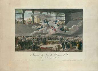 Der Ballhausschwur am 20. Juni 1789