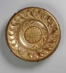 Verzierter maurischer Teller