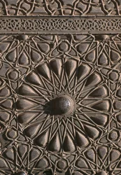 Tür der Madrasa von Sultan al-Zahir Barquq (Detail)