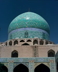 Ansicht der Shah-Moschee (auch bekannt als Imam-Moschee)