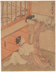 Der Flug der Wildgänse hinab nach Yoshiwara