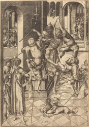Die Dornenkrönung, um 1480.