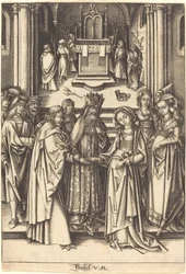 Die Hochzeit der Jungfrau, ca. 1490-1500