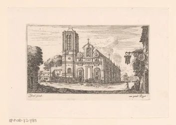 Ansicht der Notre-Dame-des-Vertus