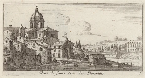 Ansicht von Sankt Johann der Florentiner