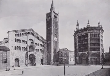 Italien: Parma, Kathedrale und Baptisterium