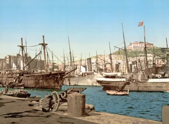 Hafen von Neapel, veröffentlicht 1891