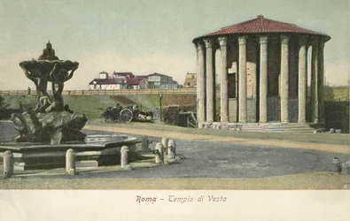 Rom, Italien, Tempio Di Vesta