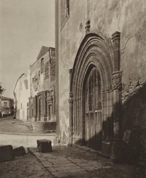 Sizilien: Sciacca, Gotisches Portal