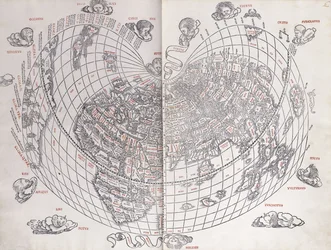 Eine Weltkarte, 1511