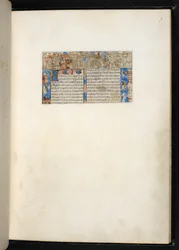 Add MS 27695, f.7r, aus einem Traktat über die Laster und Tugenden, Genua, um 1330-40