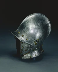 Burgonet mit klappbaren Wangenstücken, ca. 1560-70