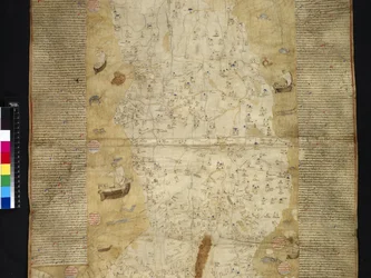 Cotton Roll XIII, 44 Italien Provinzen moderne Lage (Pergament)
