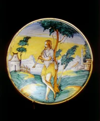 Flötenspielender Hirte, Montelupo-Manufaktur