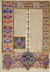 Zweiter Brief von Paulus an die Apostel, aus der Borso d