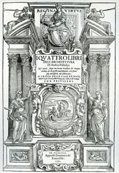 Frontispiz zu Quattro libri dell