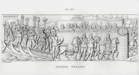 La Colonna Trajana, Trajanssäule (Gravur)