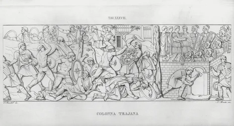 La Colonna Trajana, Trajanssäule (Gravur)