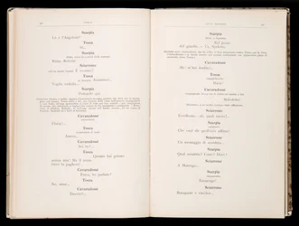 Libretto della Tosca, Edizione Ricordi, Italien