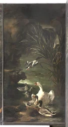 Mythos von Orpheus: Schwan und Enten