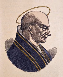 Porträt von Papst Adeodatus I