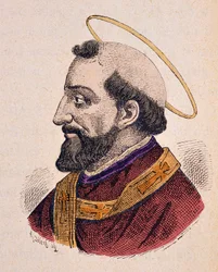 Porträt von Papst Alexander I. (105-115)
