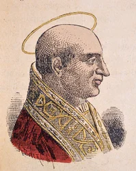 Porträt von Papst Eutychianus