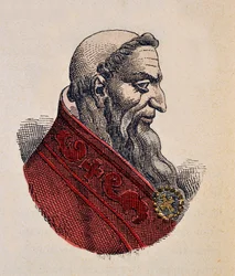 Porträt von Papst Honorius I. (625-638)